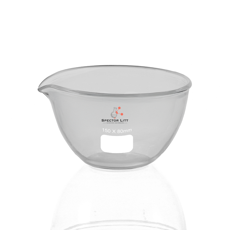 Evaporating Dishes Flat Bottom with Pour Out