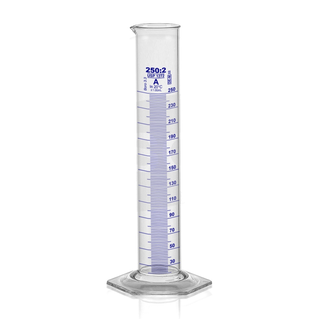 Measuring Cylinder with Hexagonal Base ASMT Class 