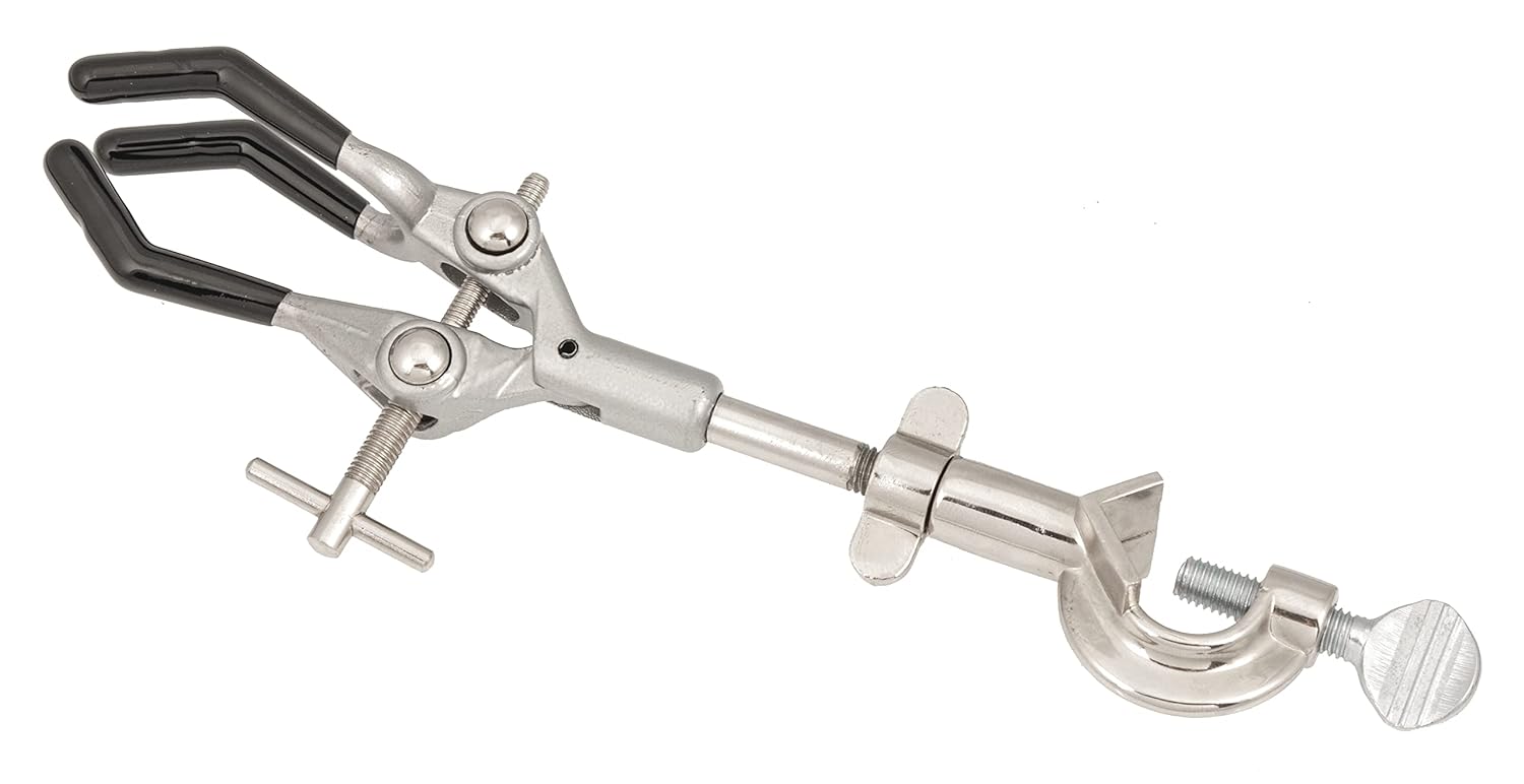 3-Finger Lab Clamp with Bosshead Clamp
